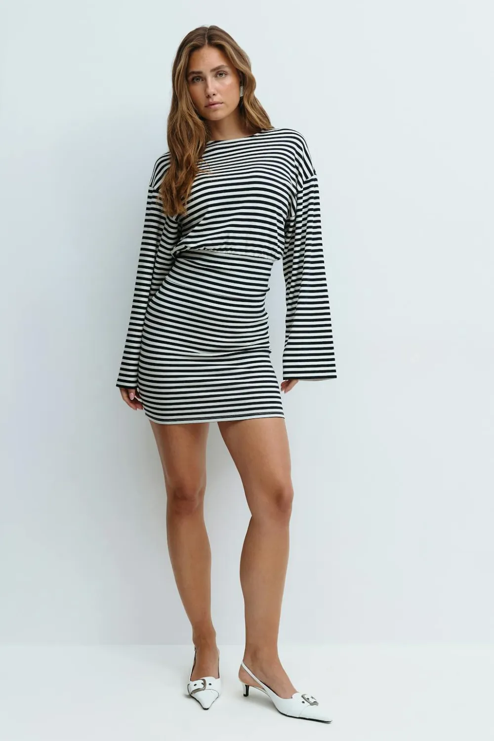 Gina Tricot ini kirt Hvit New