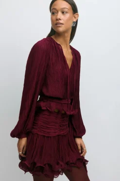Gina Tricot Mini skirt Rød Hot