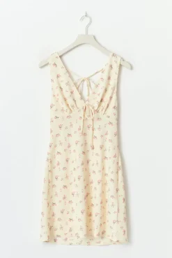 Gina Tricot Mini slip dress Gul