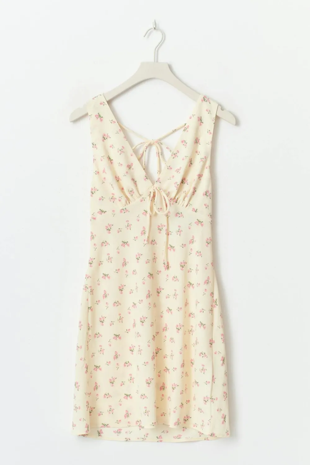 Gina Tricot Mini slip dress Gul