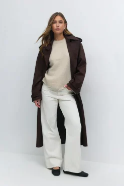 Gina Tricot ohair knitted weater Beige Best