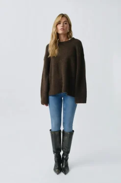 Gina Tricot oy high wait jean Blå Best