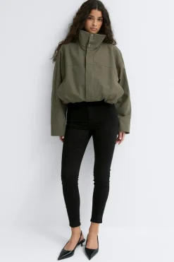 Gina Tricot oy high wait jean Svart Discount