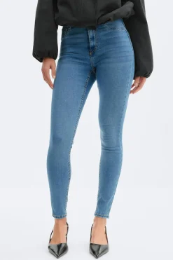 Gina Tricot oy high wait jean Blå Online