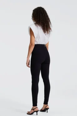 Gina Tricot oy petite high w jean Svart Discount