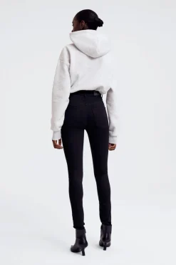 Gina Tricot oy ta high w jean Svart Best