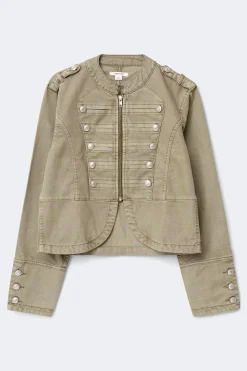 Gina Tricot 14+ napoeon deni jacket Grønn Online
