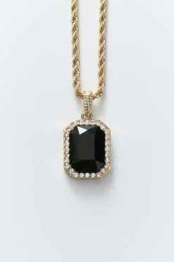 Gina Tricot Necklace Svart Discount