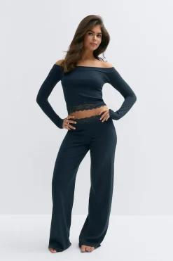 Gina Tricot 14+ off houder top Blå Online