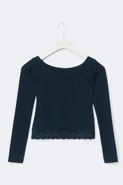 Gina Tricot 14+ off houder top Blå Online