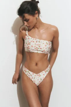 Gina Tricot One houder bikini top Hvit Hot