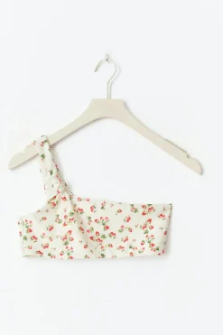 Gina Tricot One houder bikini top Hvit Hot