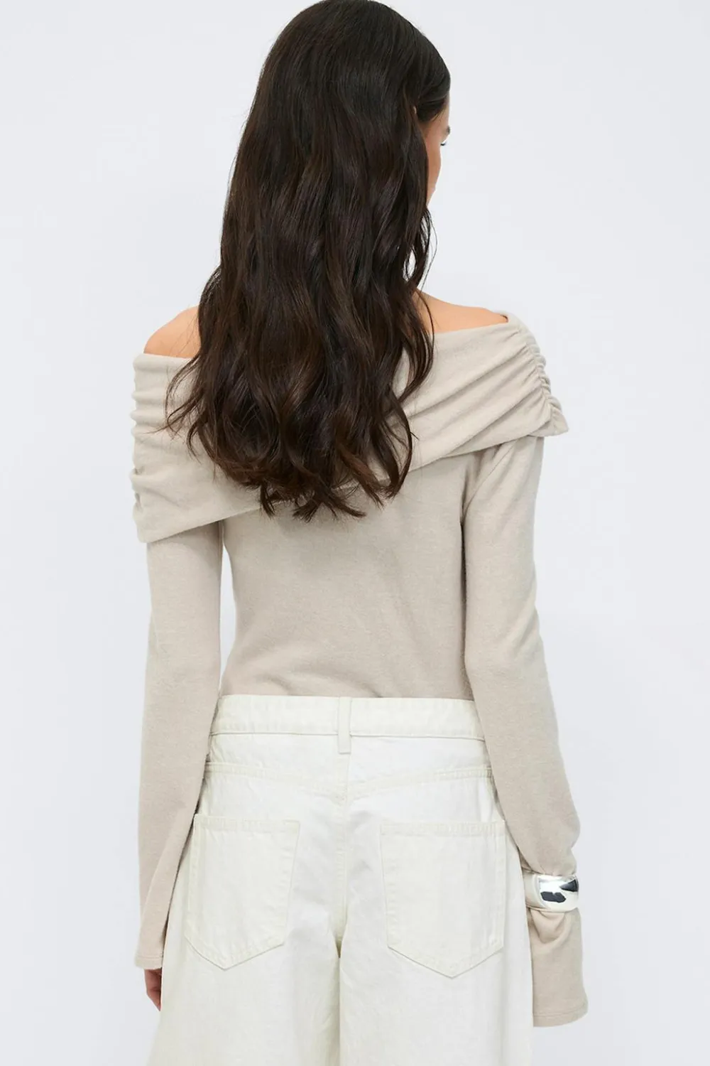 Gina Tricot One houder top Beige Hot