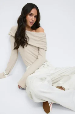 Gina Tricot One houder top Beige Hot