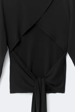 Gina Tricot Open back top Svart Sale
