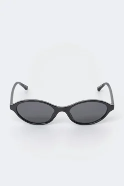 Gina Tricot Oval sunglasses Svart Outlet