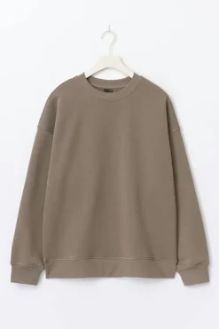 Gina Tricot Overized crew neck weater Beige New
