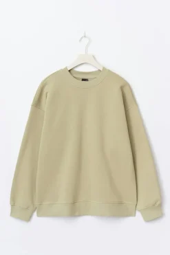 Gina Tricot Overized crew neck weater Grønn New