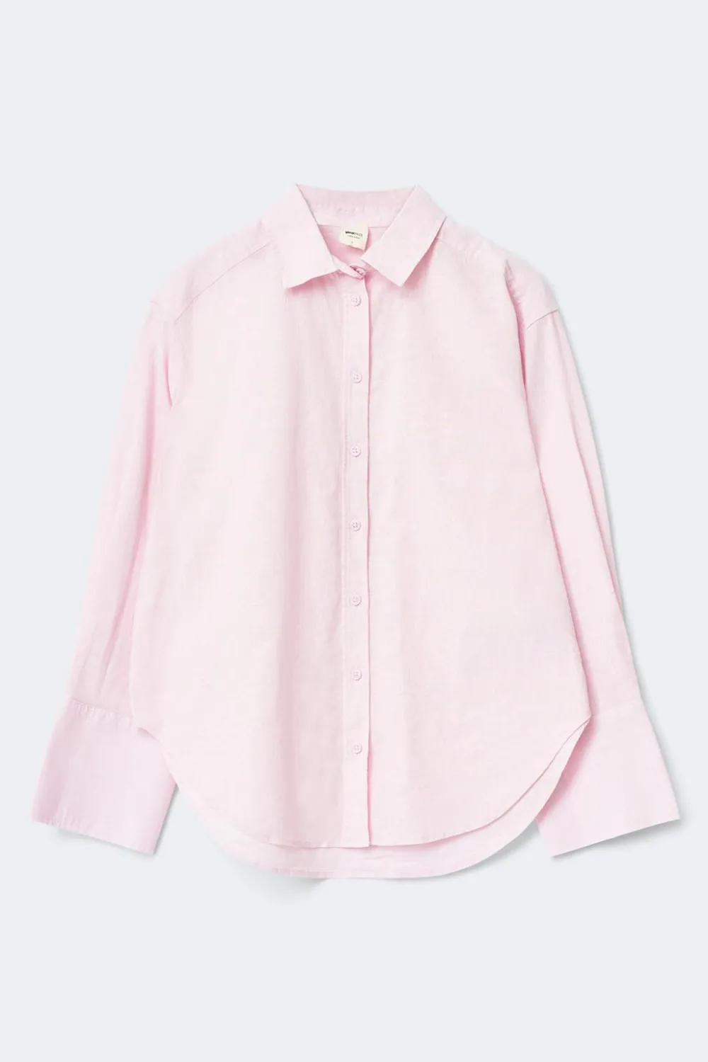 Gina Tricot Overized inen bend hirt Rosa Clearance