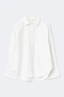 Gina Tricot Overized inen bend hirt Hvit Online