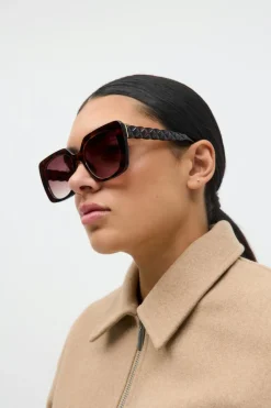 Gina Tricot Oversized square sunglasses Brun Outlet