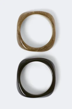 Gina Tricot 2-pack bangle Grønn Online