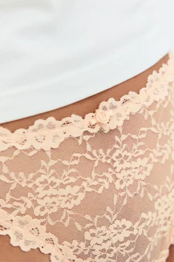 Gina Tricot 2-pack firty ace thong Rosa Sale