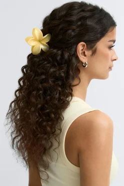 Gina Tricot 2-pack flower hair clips Beige Best