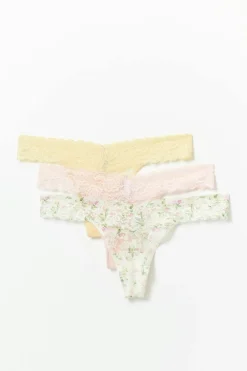 Gina Tricot 3-pack ace tring Gul Online