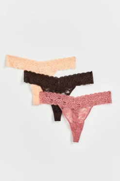 Gina Tricot 3-pack ace tring Rosa Discount