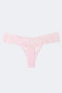 Gina Tricot 3-pack ace thong Grønn Clearance