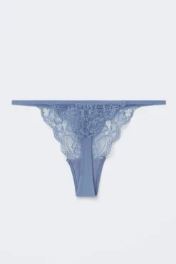 Gina Tricot 3-pack ace thong Blå