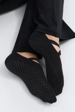 Gina Tricot 2-pack pilates socks Svart