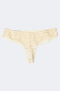 Gina Tricot 3-pack caop ace thong Brun Hot