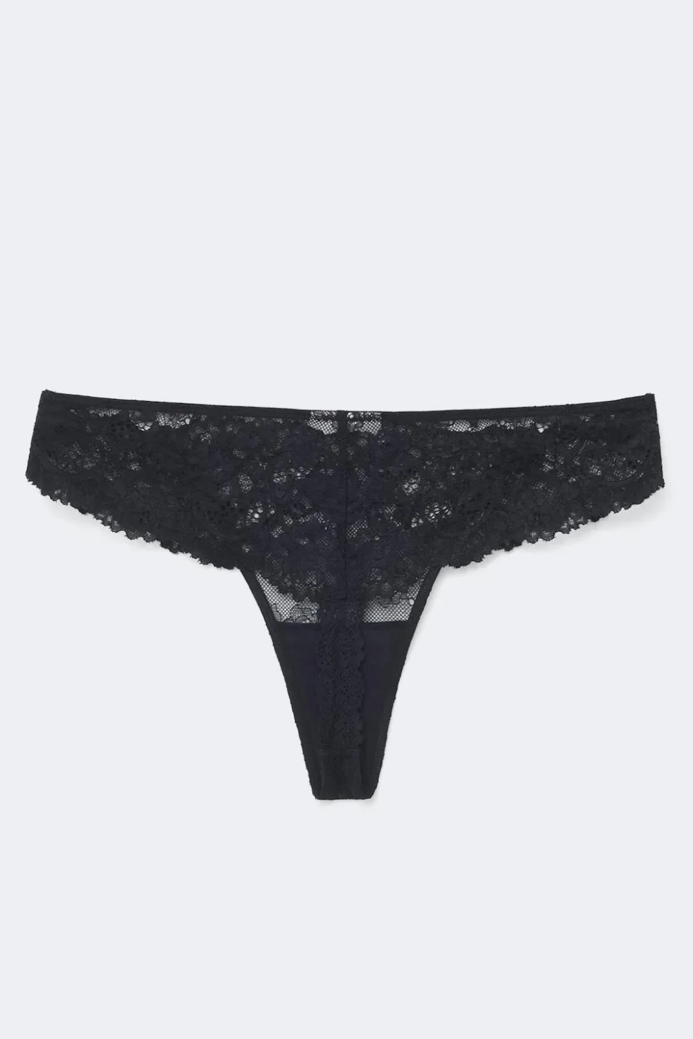 Gina Tricot 3-pack caop ace thong Svart New