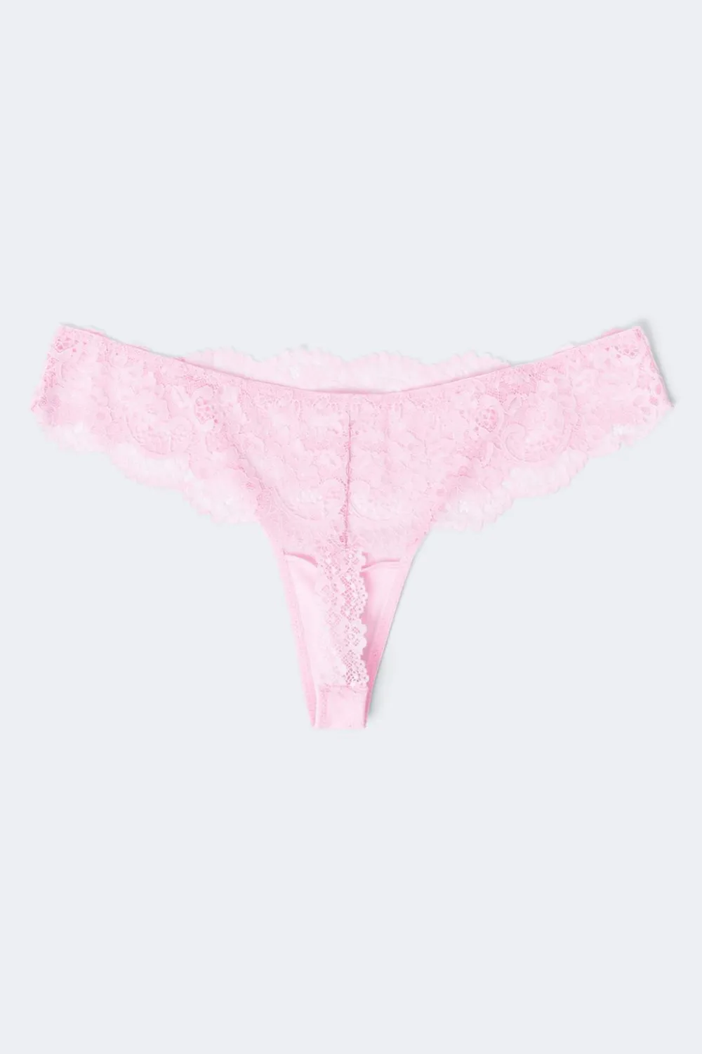 Gina Tricot 3-pack caop ace thong Rosa New