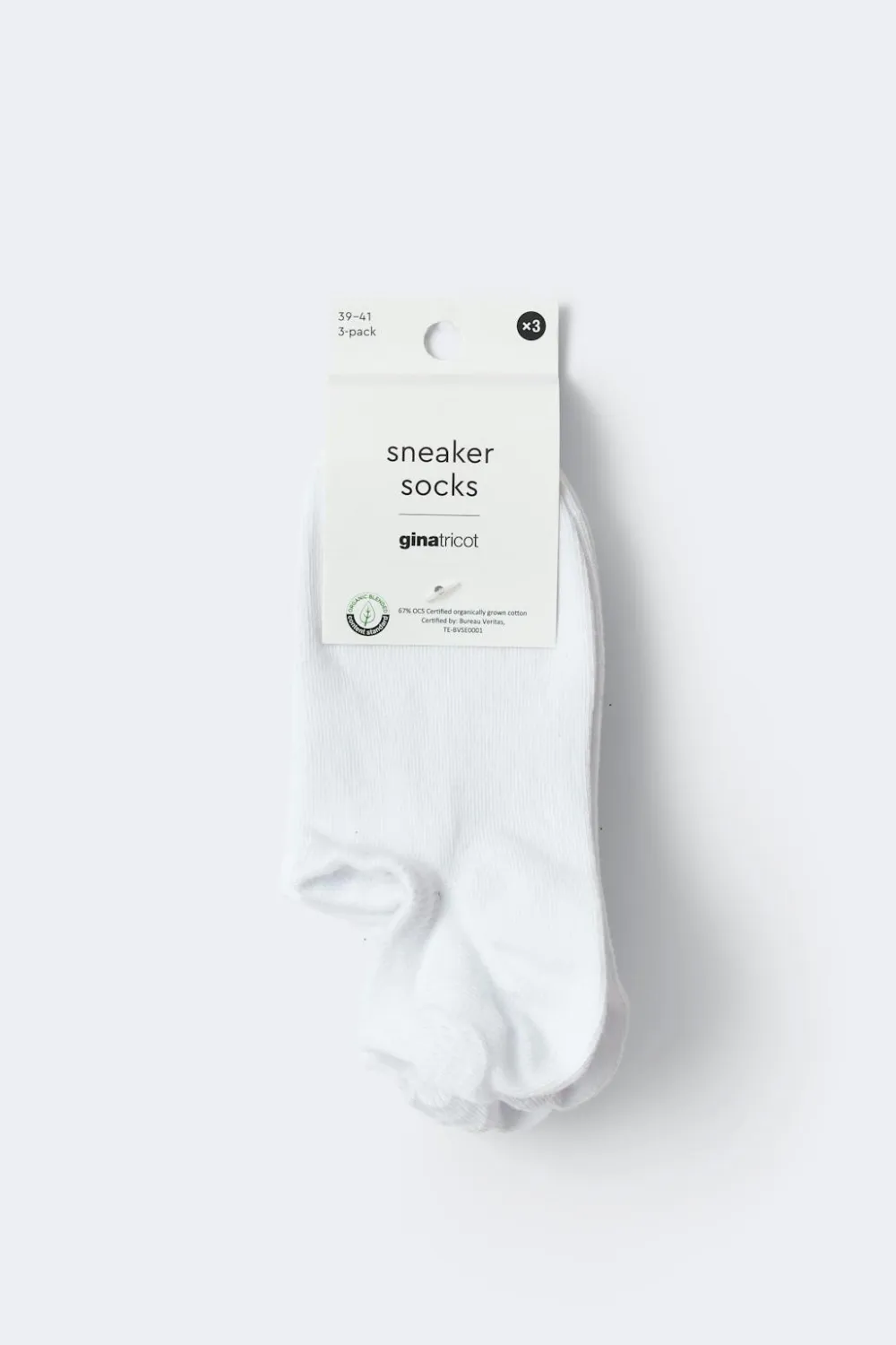 Gina Tricot 3-pack sneaker socks Hvit Best