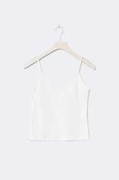 Gina Tricot 2 pack y basic singlet Hvit Best