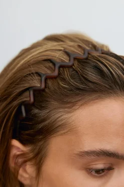 Gina Tricot 3-pack zig zag headband Beige