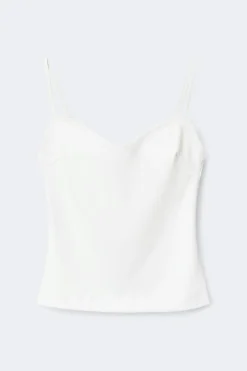 Gina Tricot 14+ padded inget Hvit Discount