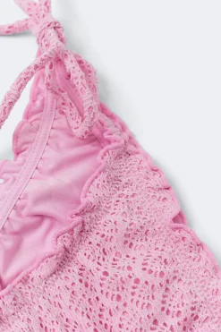 Gina Tricot 14+ paoa cheeky bikini botto Rosa Outlet