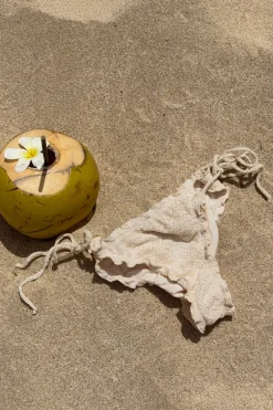 Gina Tricot 14+ paoa cheeky bikini botto Hvit Discount