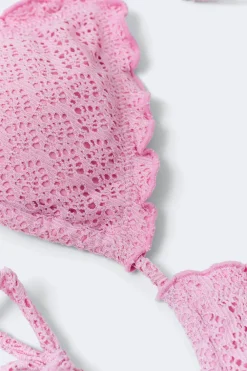 Gina Tricot 14+ paoa urex bikini top Rosa Best