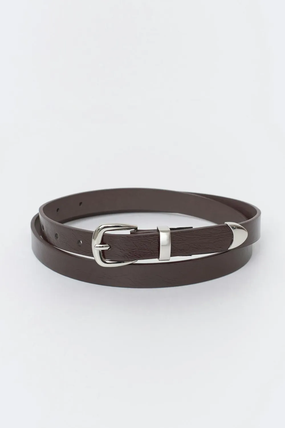 Gina Tricot Patent hip belt Brun Sale