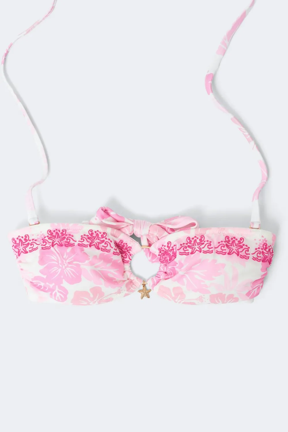Gina Tricot 14+ pear bikini top Hvit Sale