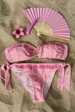 Gina Tricot 14+ pear cheeky bikini botto Rosa