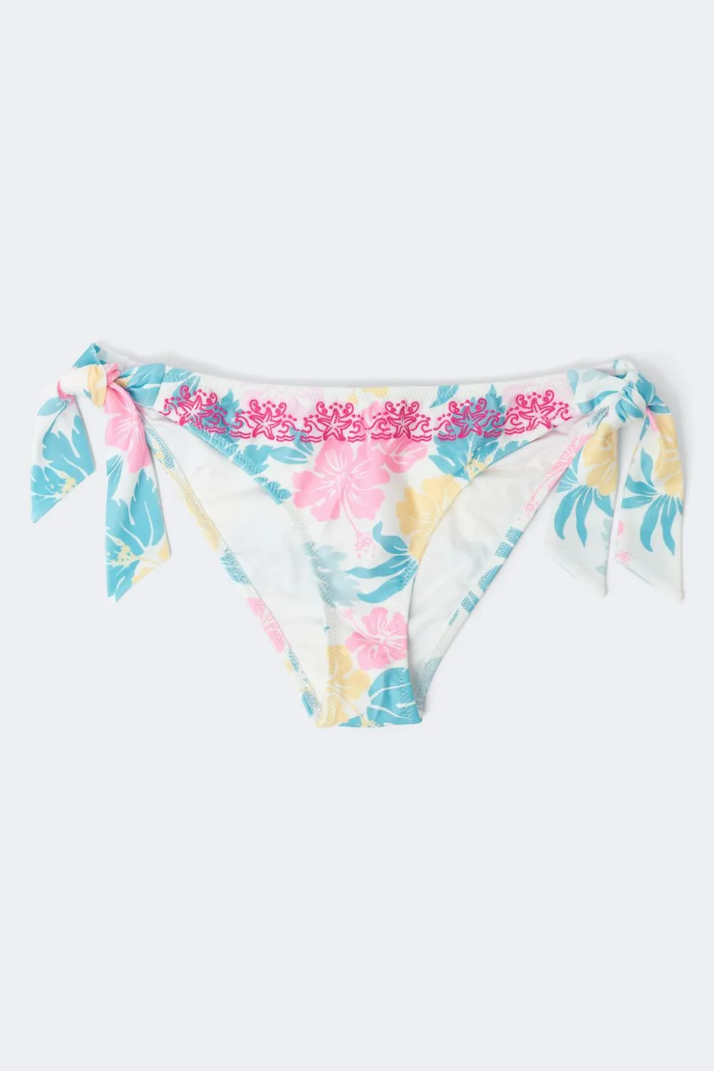 Gina Tricot 14+ pear cheeky bikini botto Blå Discount