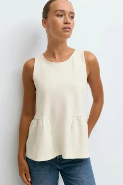 Gina Tricot Pepu top Hvit Discount