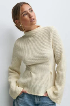 Gina Tricot Pepu top Hvit Hot