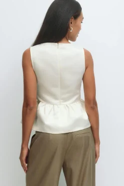 Gina Tricot Pepu top Hvit New